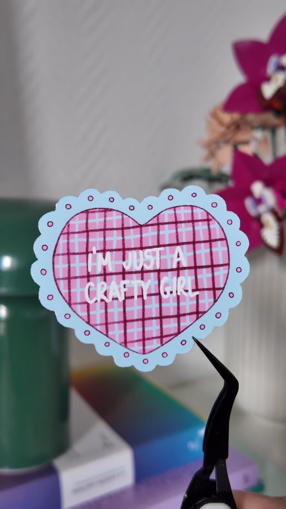 Stickers I'm just a crafty girl